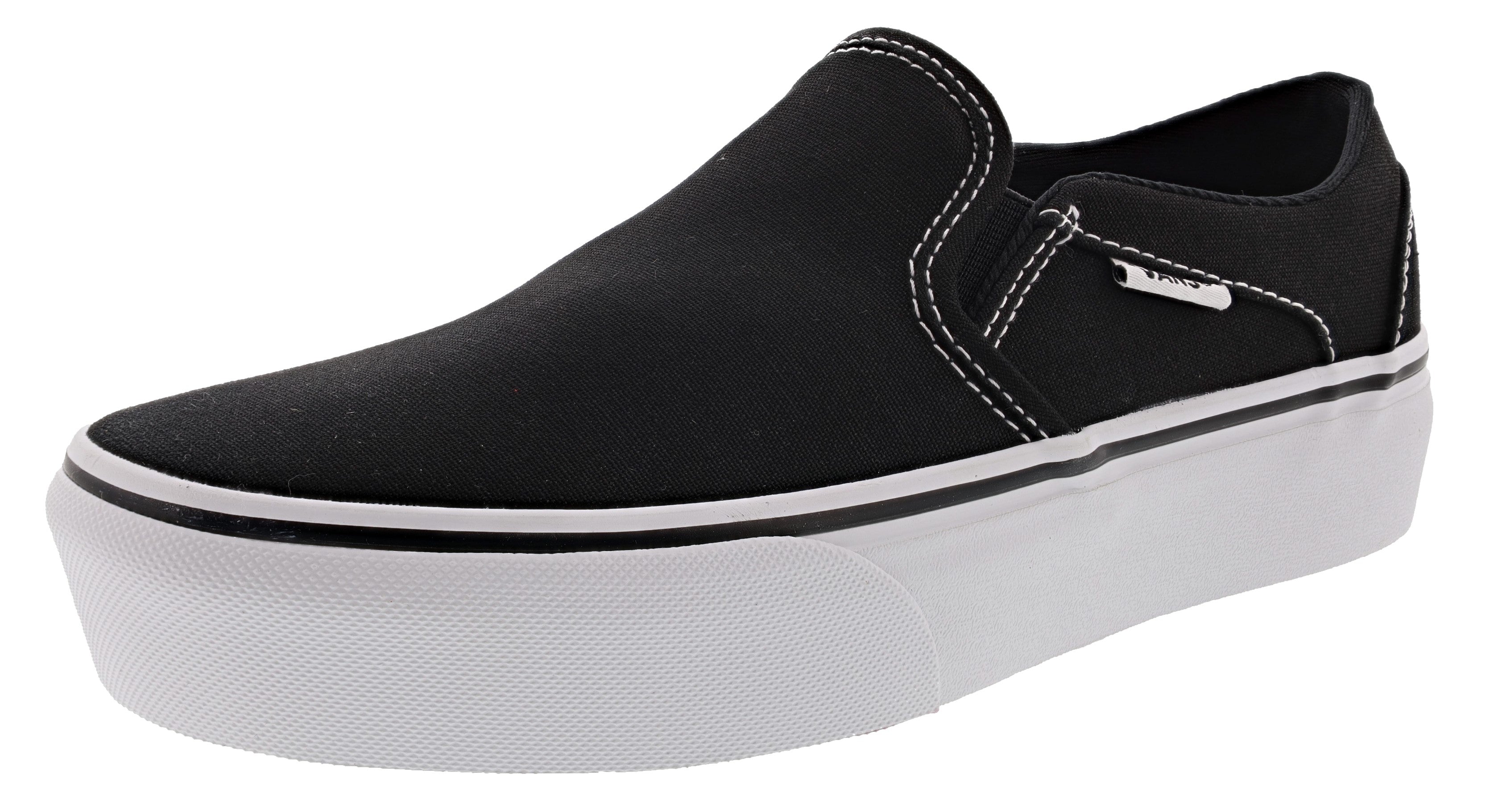 Vans Women's Asher Slip On Platform Shoes、mySite、dreamappss