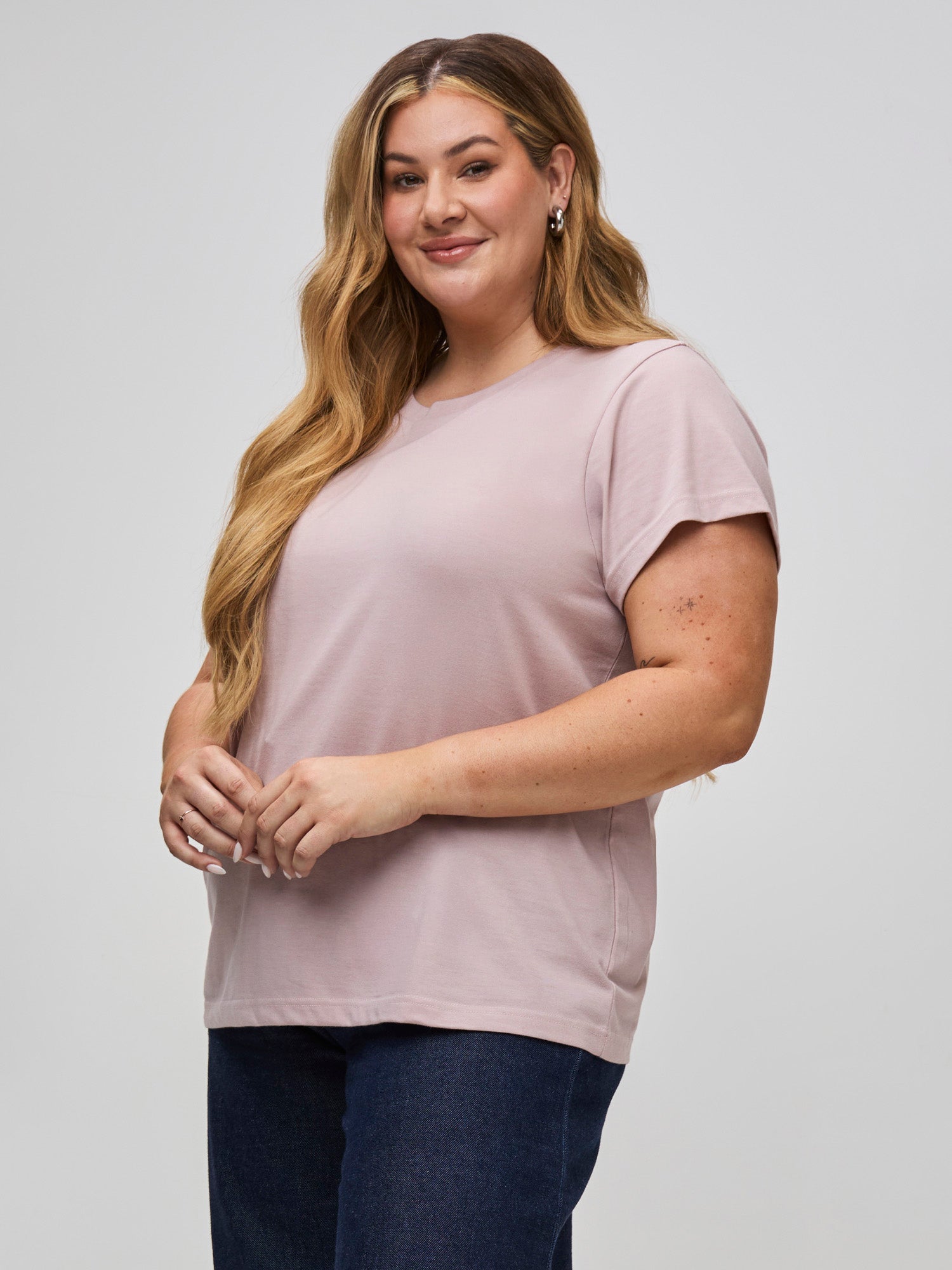  Women's Blush Crew Neck、mySite、ghnorth