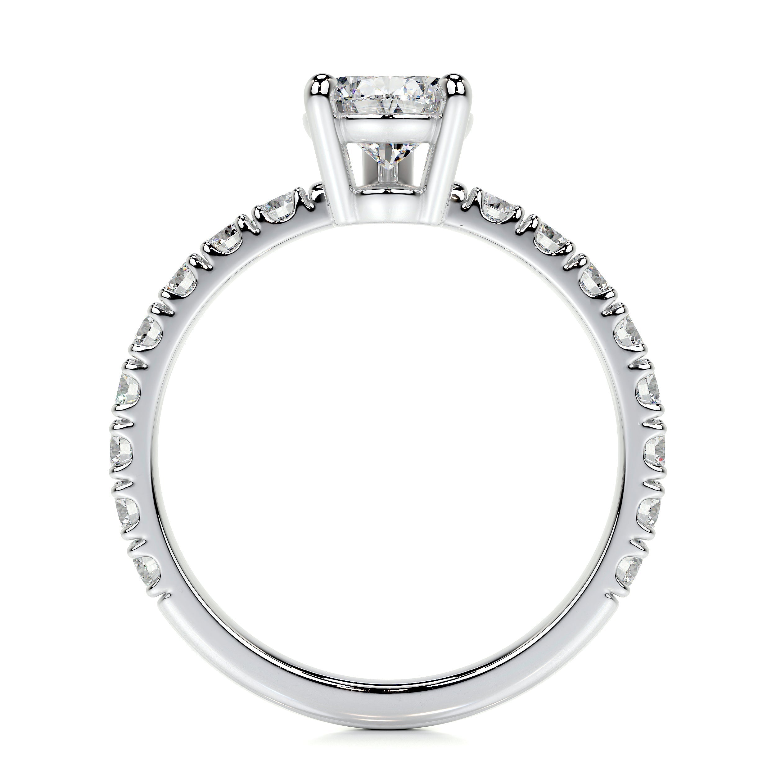Hailey Lab Grown Diamond Ring -14K White Gold (RTS)、mySite、hinf8tx79