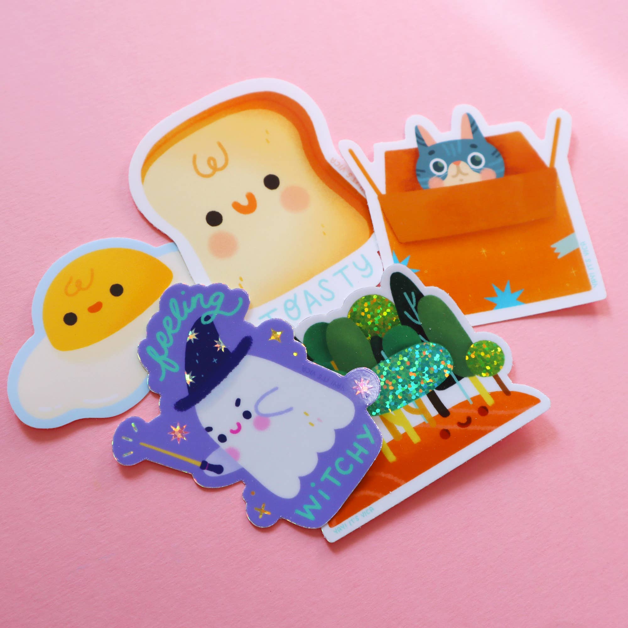 Yay! It's Vica - Little Egg Sticker、mySite、garagedoors4me