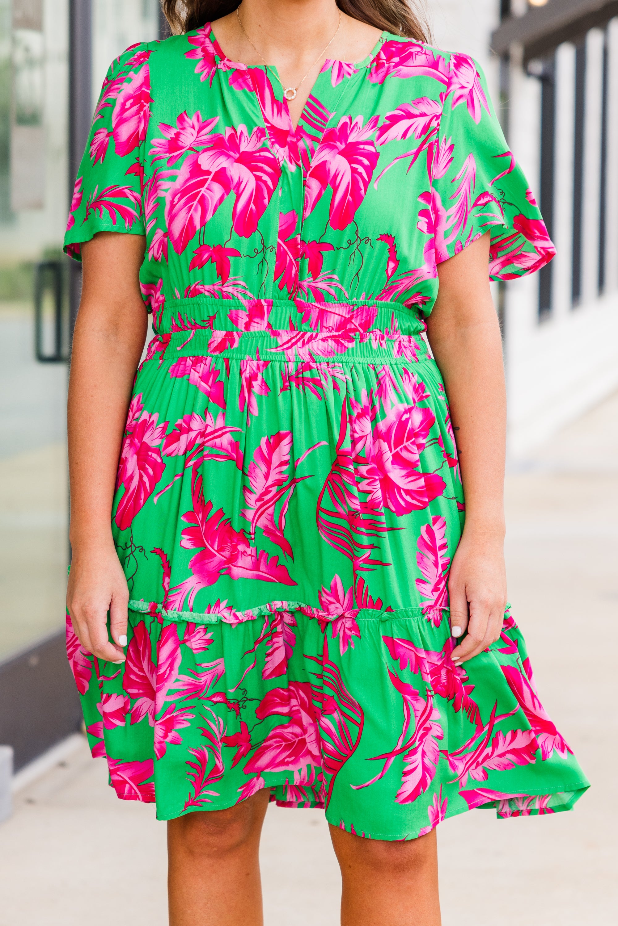  Gala In The Garden Dress, Green、mySite、justintrudeaud