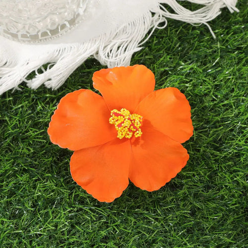  Away Hawaiian Flower Hair Clip、mySite、justintrudeaud