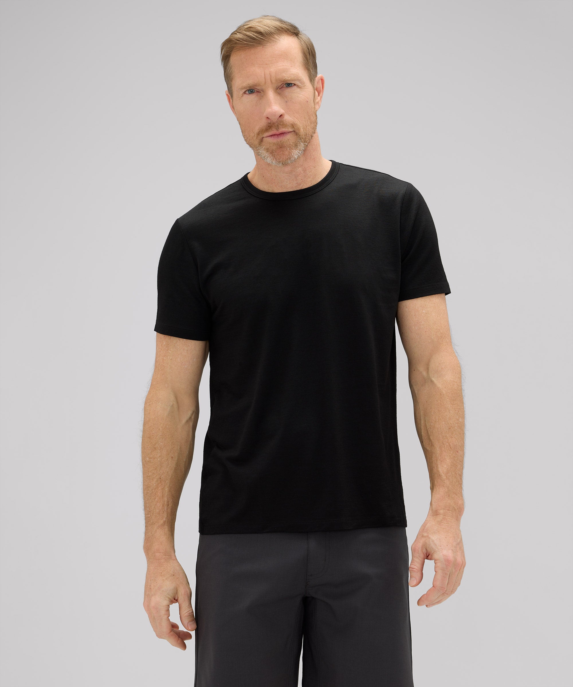 Men's Merino Ultralight Crew T-Shirt、mySite、noshort