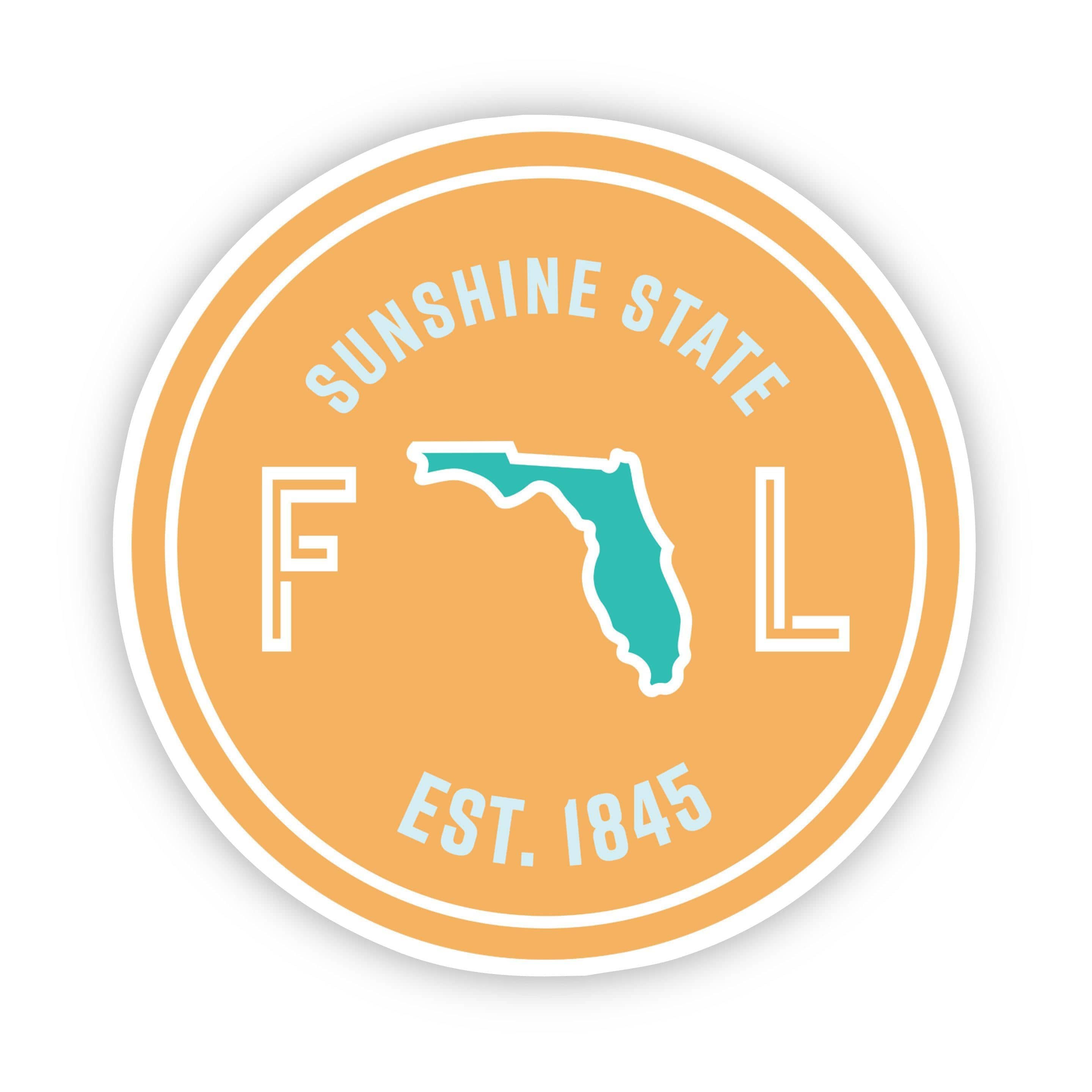  Sunshine State Florida Sticker、mySite、elrpsem3k