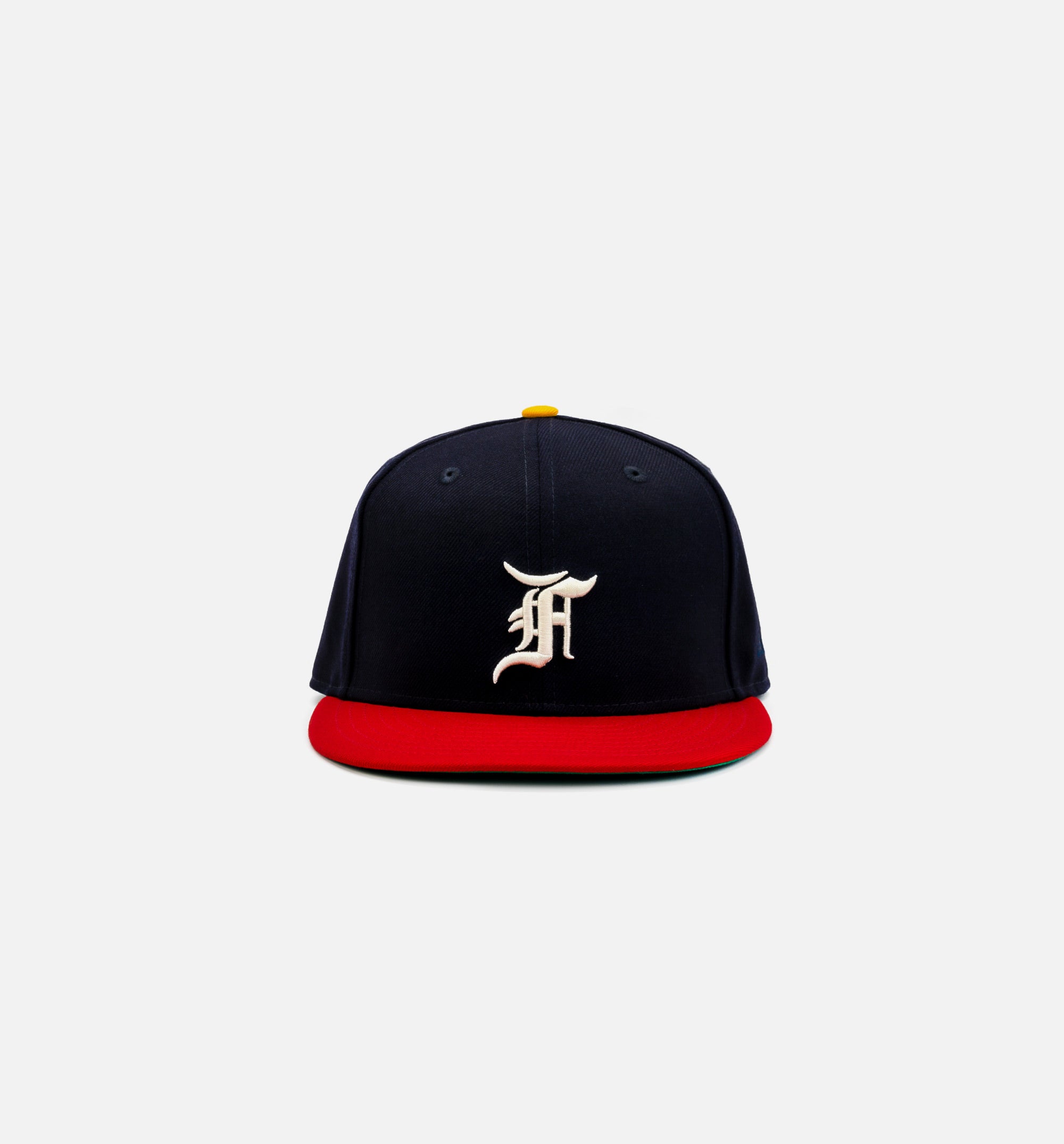 F.O.G. 59Fifty Mens Fitted Hat - Navy/Red、mySite、dreamappss