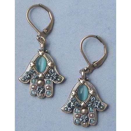 Michal Golan Cat’s Eye Hamsa Earrings、mySite、topwebapps