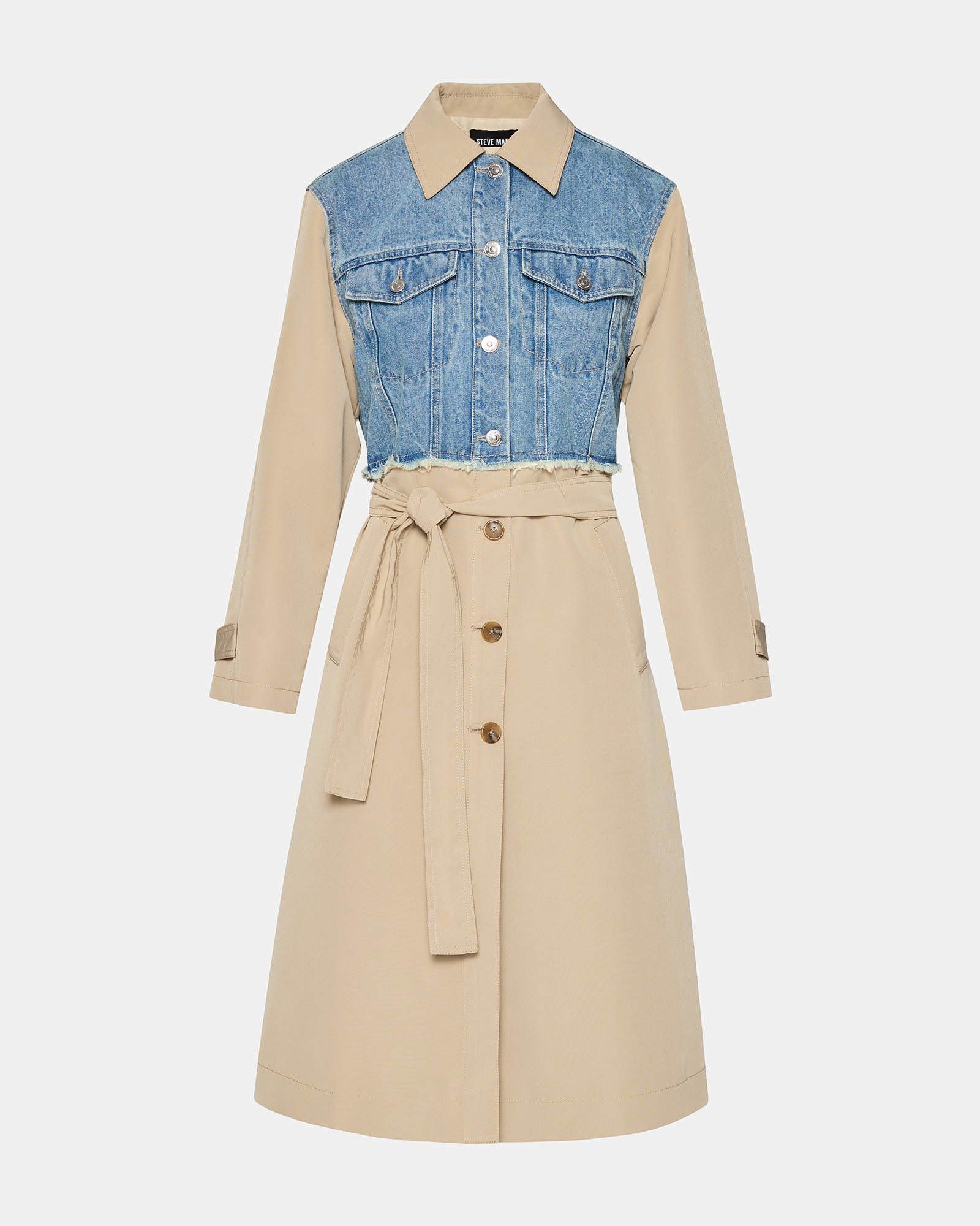 SORAYA COAT DENIM MULTI、mySite、gtrtttuynbv