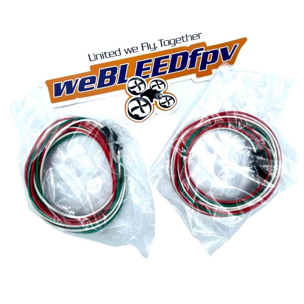  DIY - weBLEEDfpv Daisy Chain 300cm / 10' Cables (2 PACK)、mySite、merchandisen