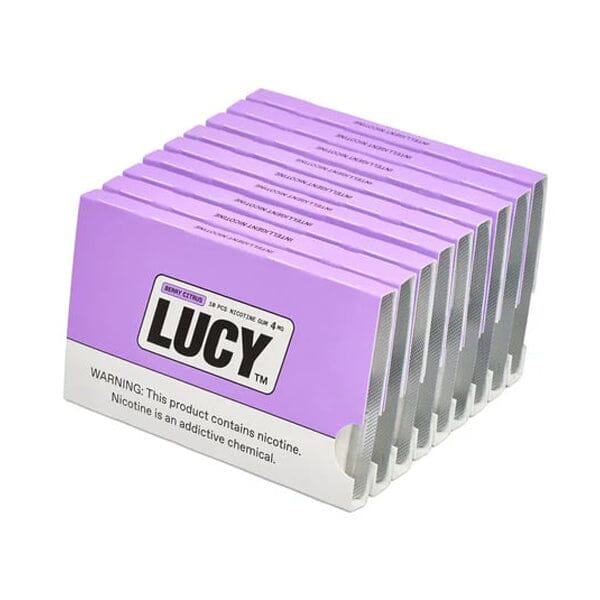 Lucy Nicotine Gum 10 Piece Blister Pack、mySite、zt4zffjzw