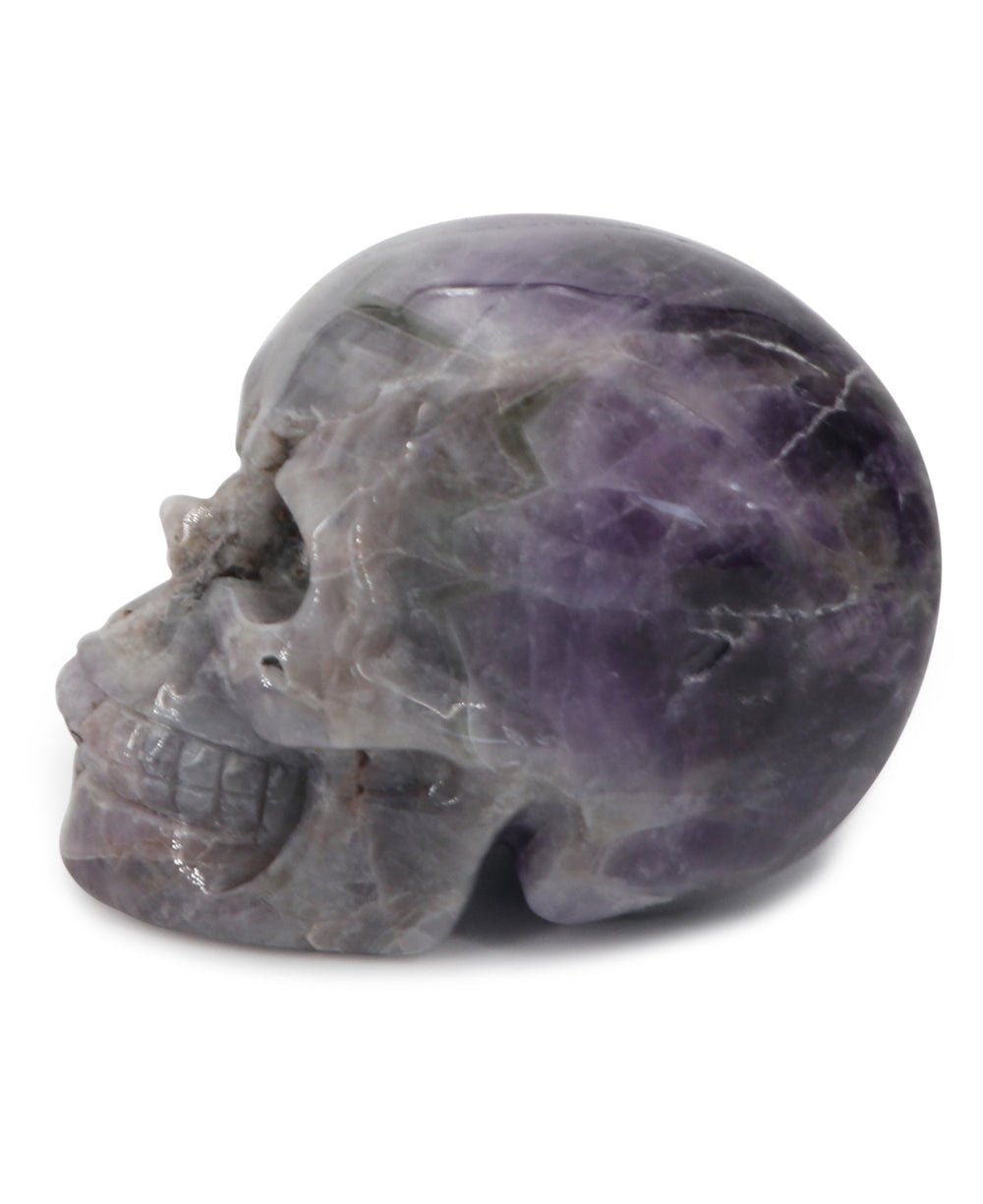 Carved Amethyst Gemstone Skull、mySite、topwebapps