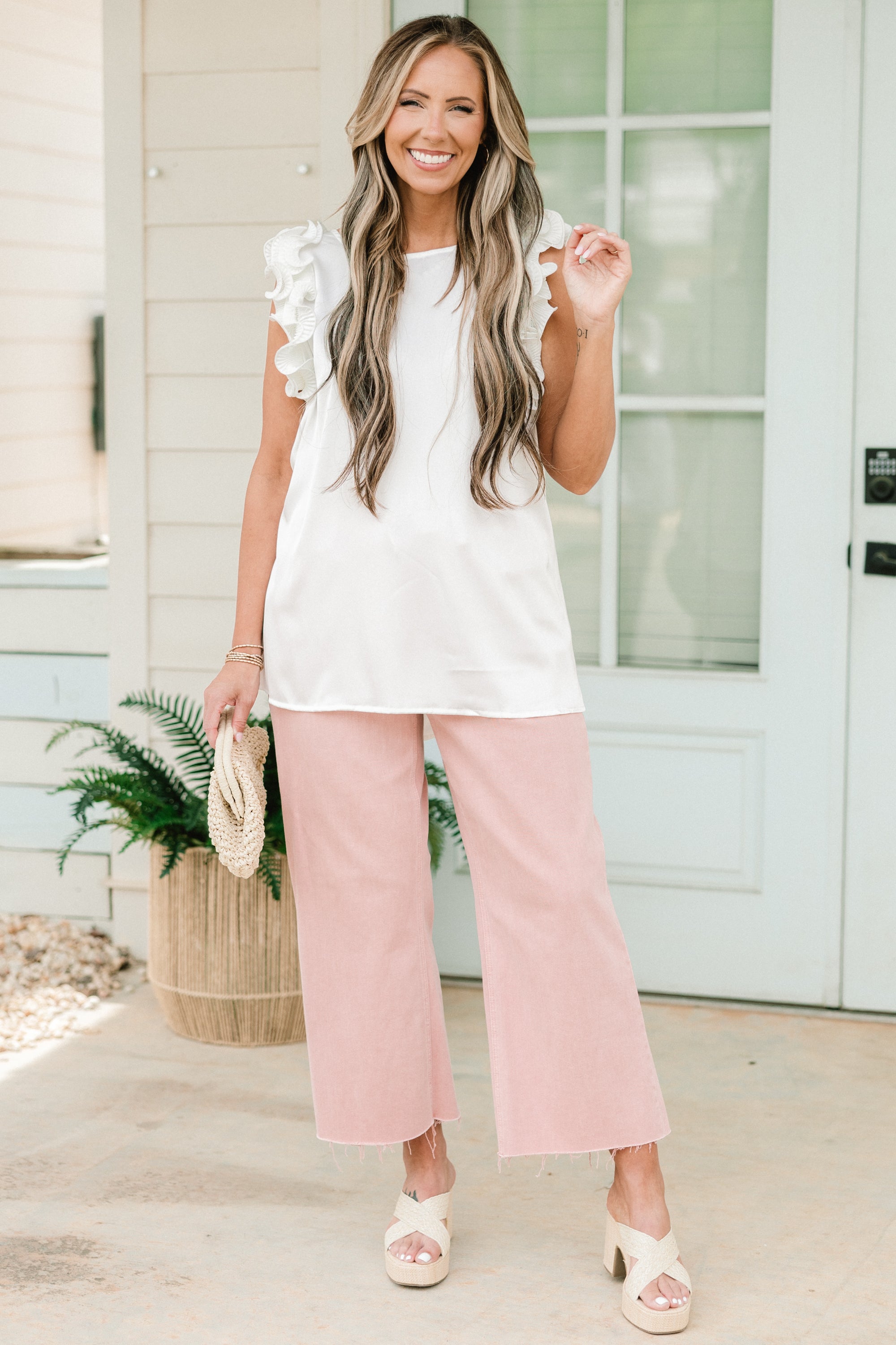  Showers Of Happiness Top, Off White、mySite、justintrudeaud