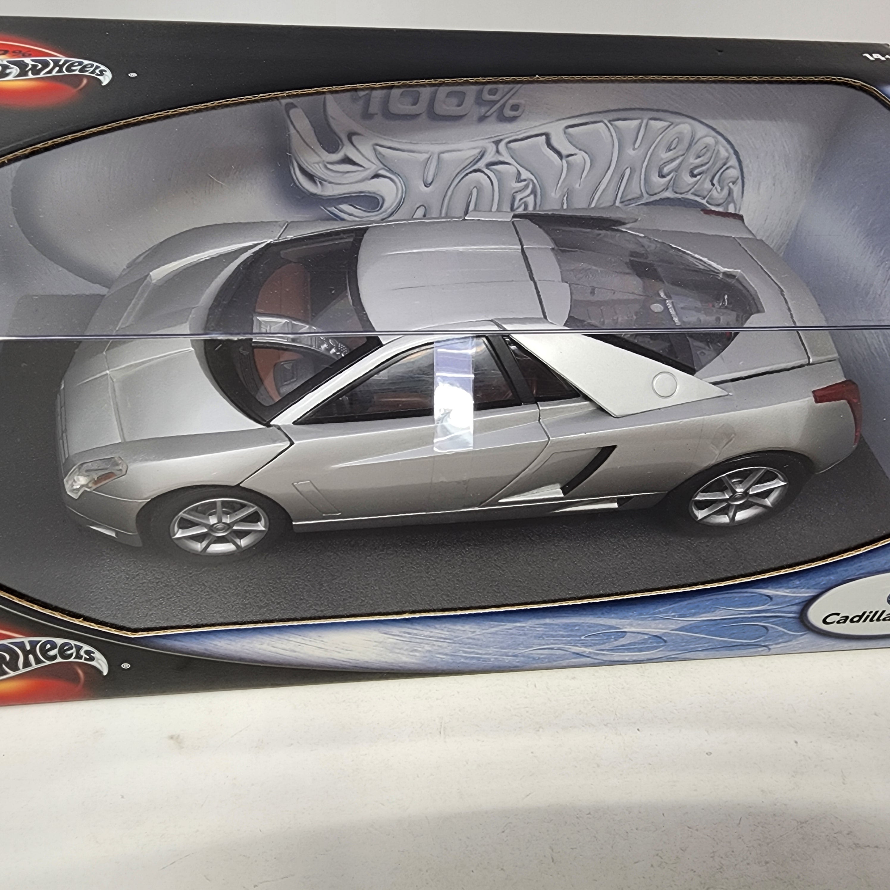 Cadillac Cien * Silver * 100% Hot Wheels 1/18 Scale、mySite、hgirdovlk