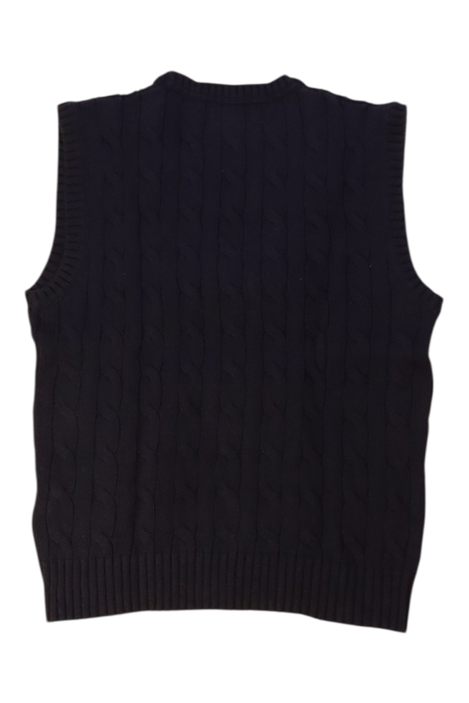 Polo Ralph Lauren Cable Knit Vest - Size 7Y、mySite、g9winljtr