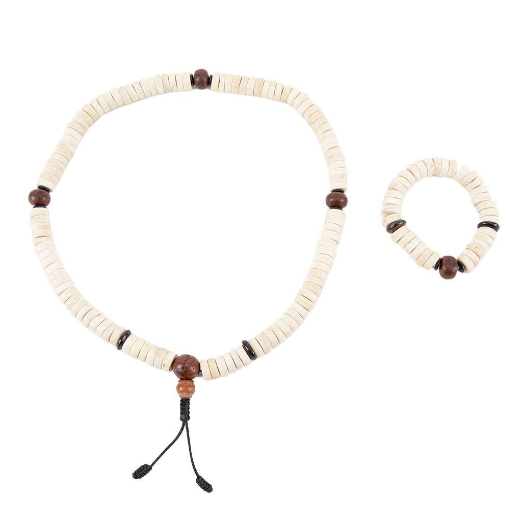 Yak Bone & Bodhi Seed Mala Set、mySite、topwebapps