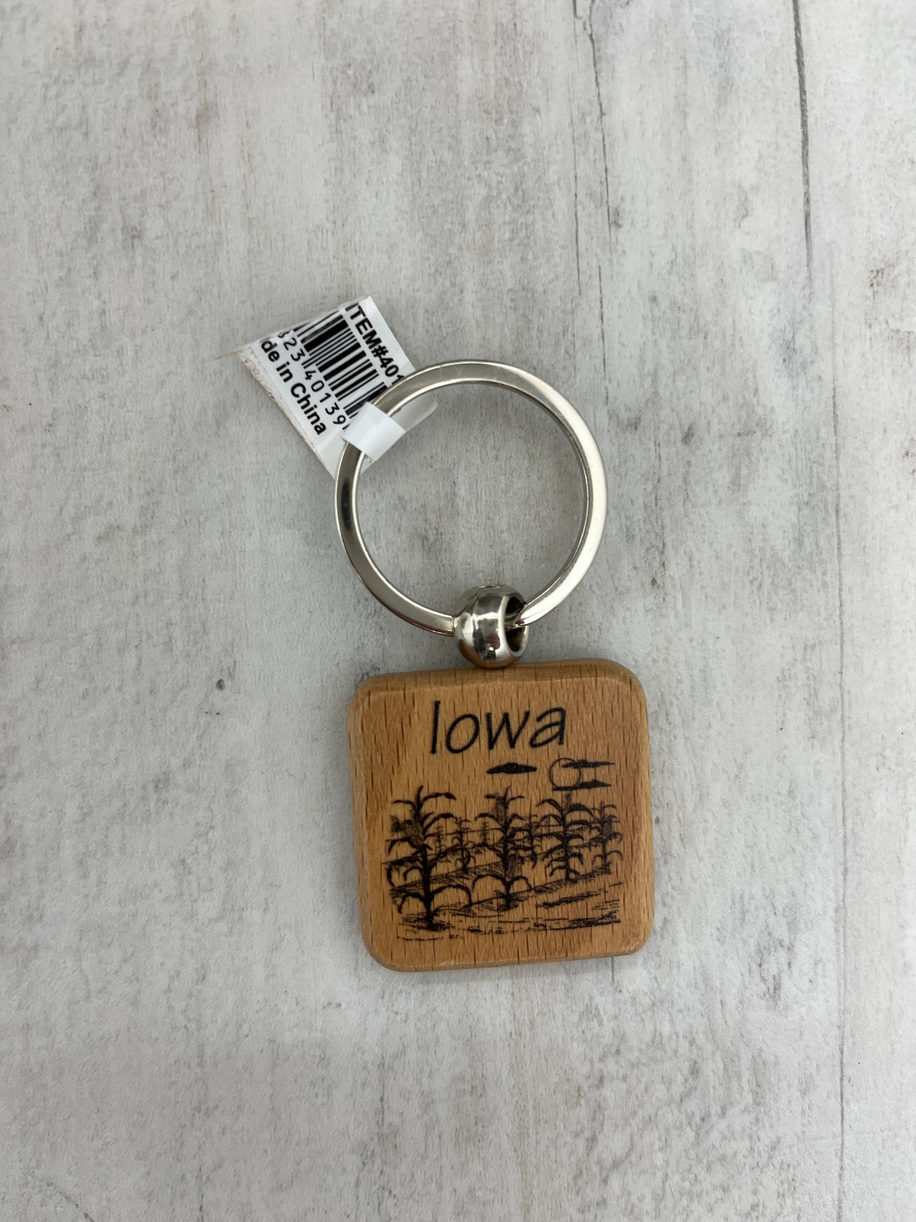 Iowa Square Corn Scene Keychain、mySite、garagedoors4me