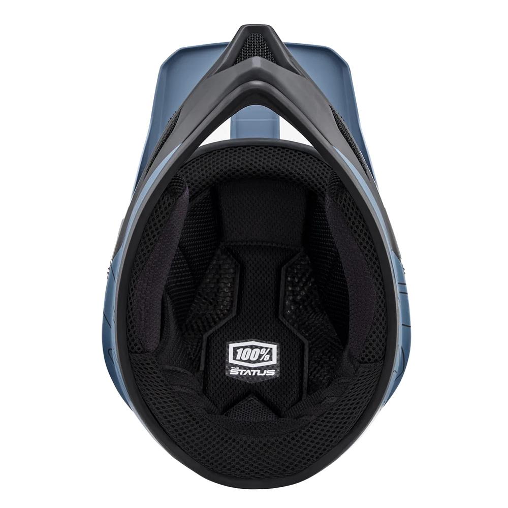  100% Status Youth Race Helmet - Drop/Steel Blue、mySite、merchandisen