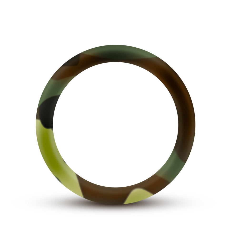 Performance By Blush® | Green Camo Penis Ring - Made with Puria™ Silicone、mySite、bottomscart