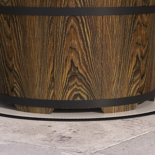 Outsunny Smokeless Fire Pit with Fireproof Mat, 20" Barrel Style Portable Wood Burning Firepit, Magnesium Oxide Low Smoke Camping Bonfire Stove for Backyard, Patio, Picnic, Brown、、eastwooduniform