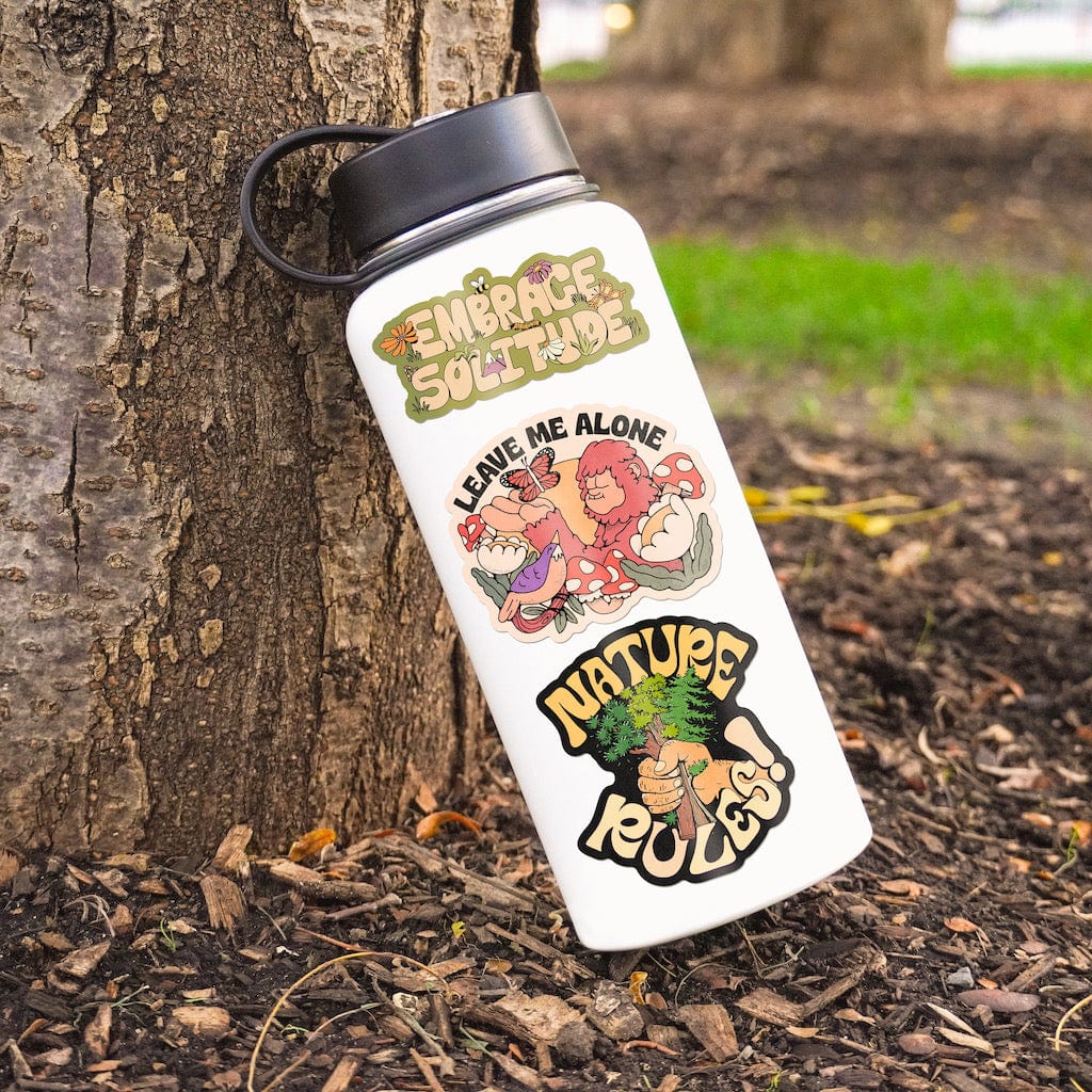  Leave Me Alone Nature Sticker 5 Pack、mySite、ghnorth