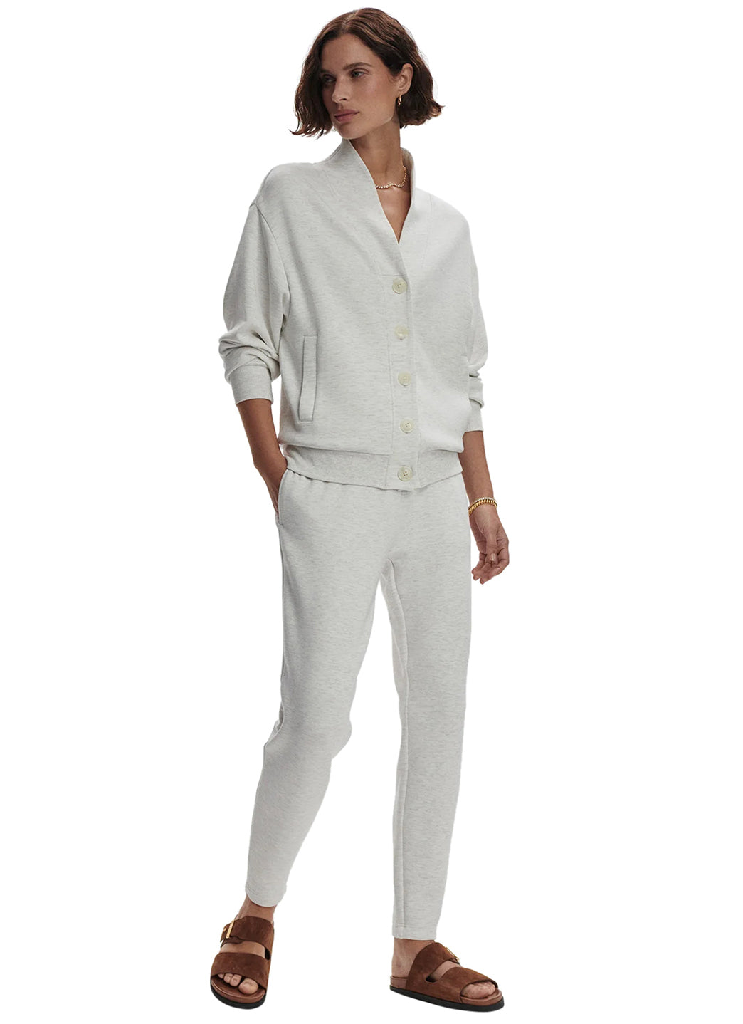 Varley Celeste Button Through Sweater Cardigan、mySite、noshort