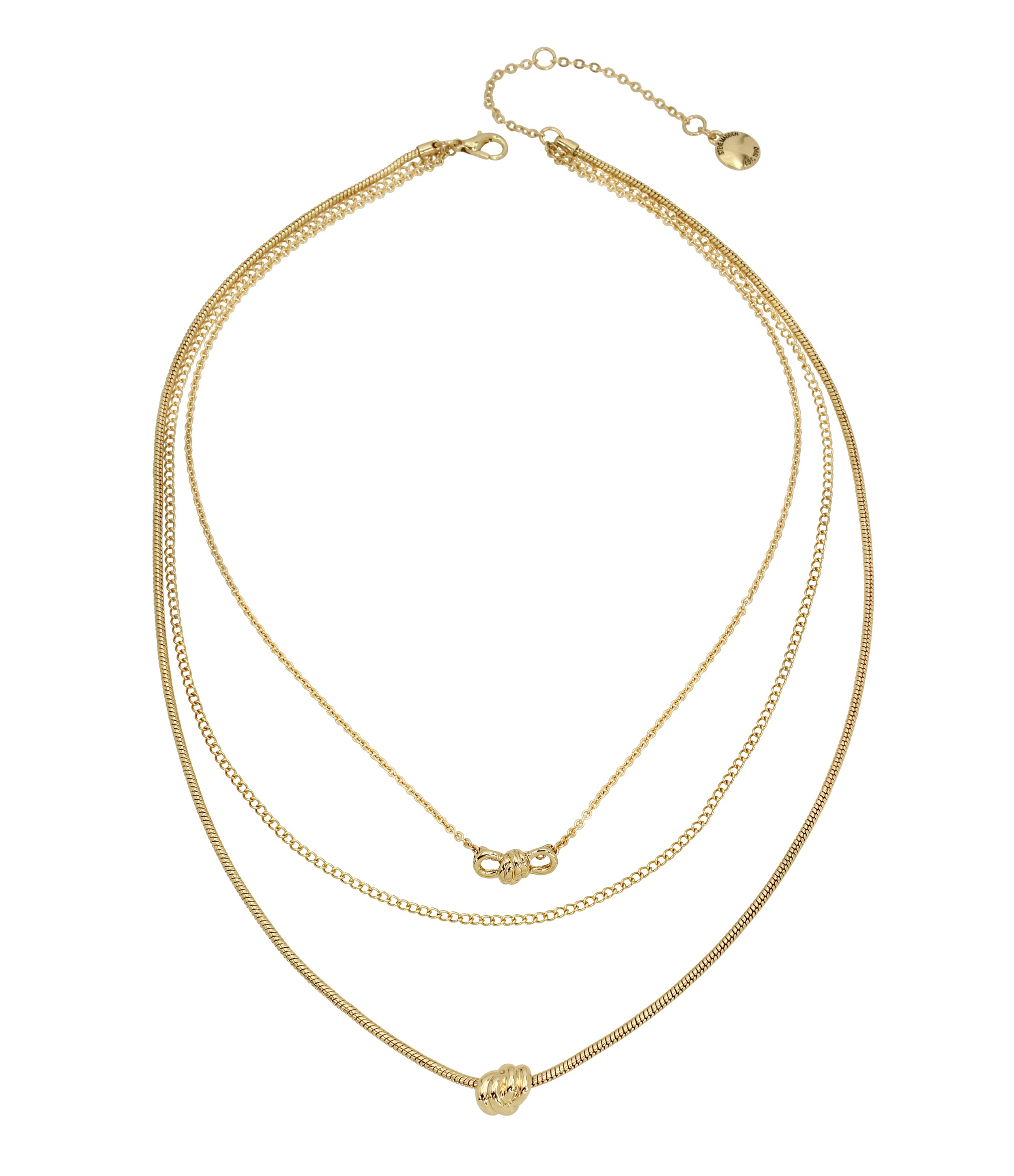 MULTI KNOT NECKALCE GOLD、mySite、dreamappss