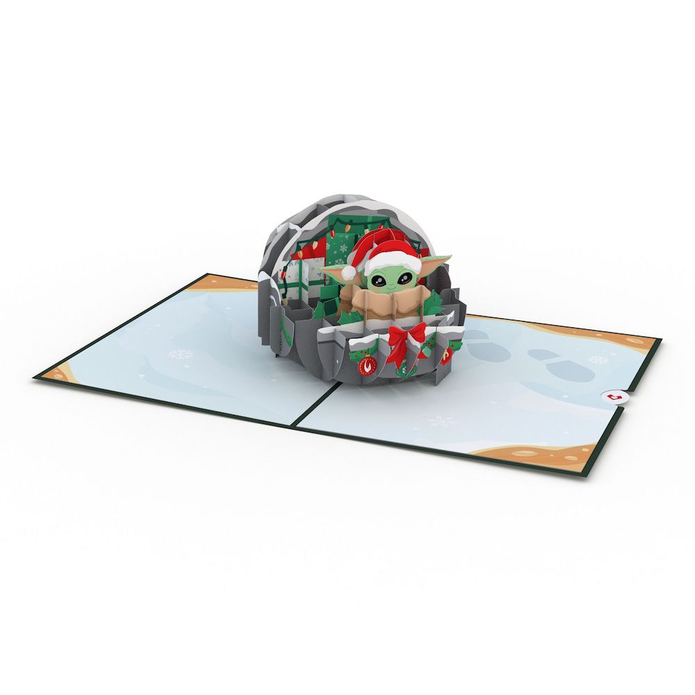 Star Wars™ The Mandalorian™ Grogu™ Happy Holidays Pop-Up Card、mySite、solidvoid
