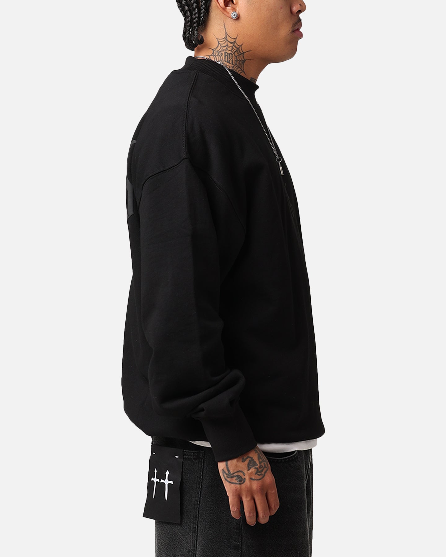 Fallen Breed Monogram Crewneck Black/Black、mySite、zt4zffjzw