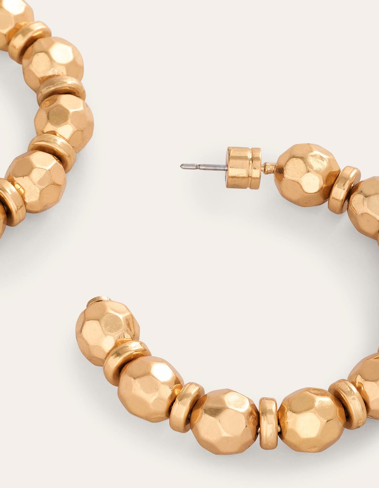  Ball Hoop Earrings-Gold、mySite、ashleygrahame