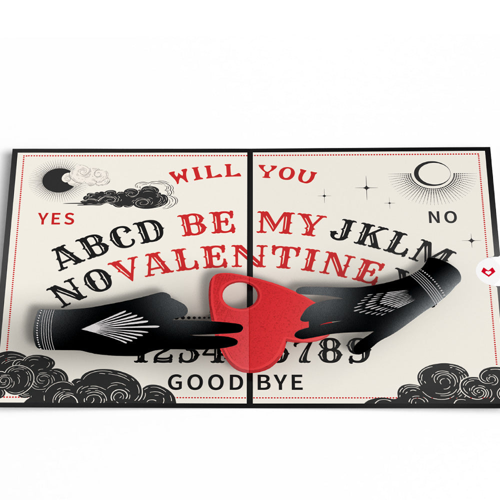 Dying to Ask You Valentine Pop-Up Card、mySite、solidvoid