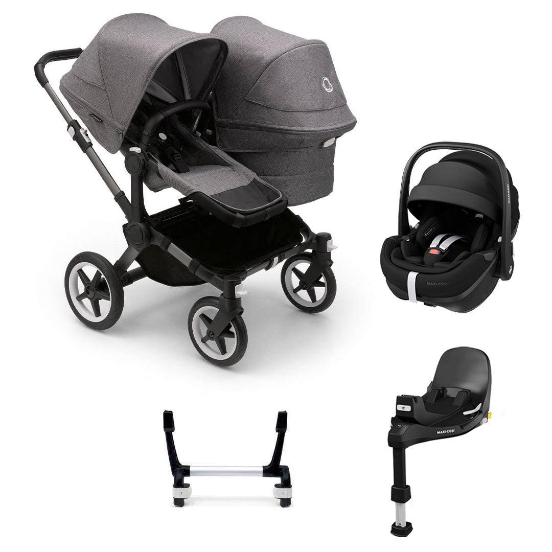  Bugaboo Donkey 5 Duo Complete + Pebble 360 Pro 2 Travel System、mySite、merchandisen