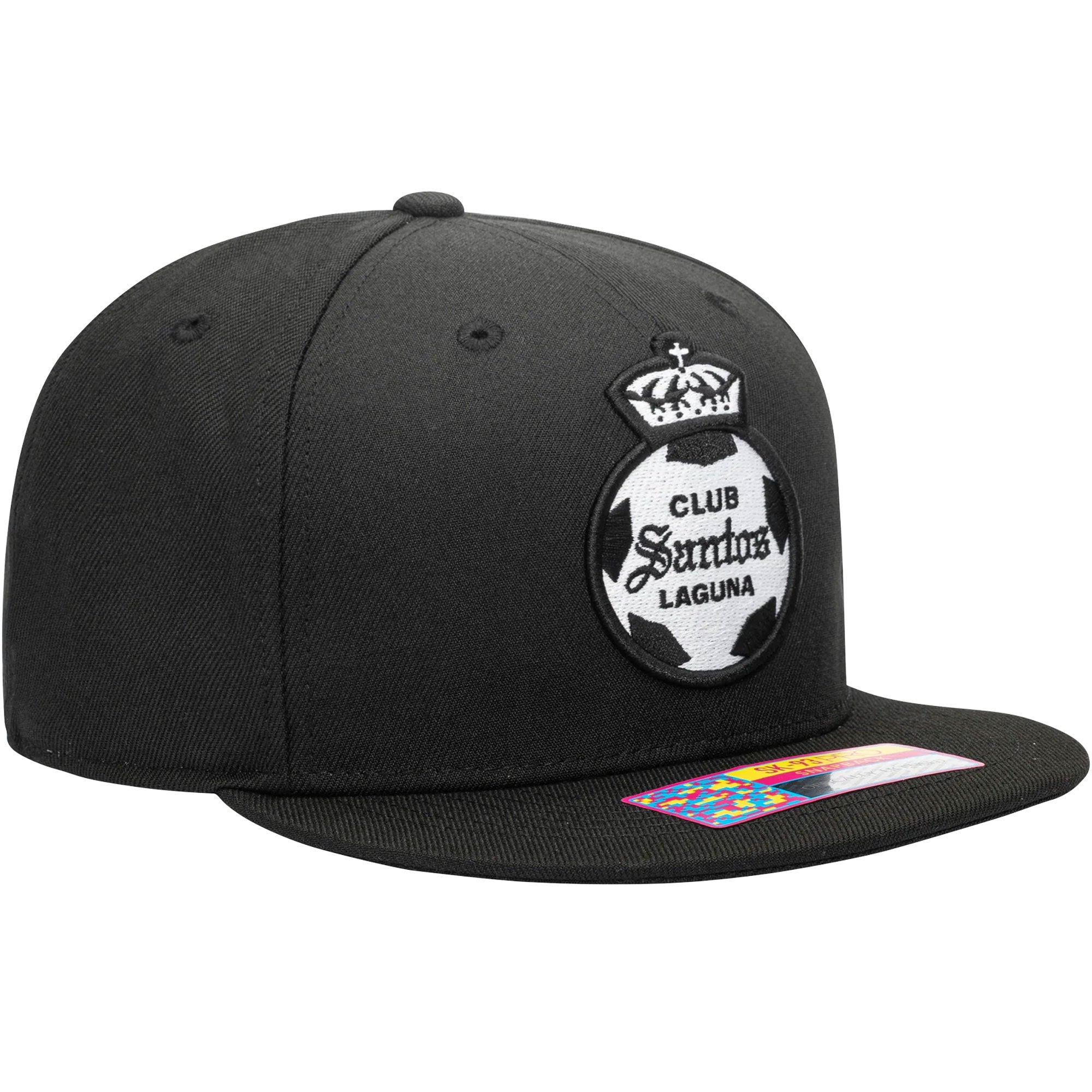 Fan Ink Santos Laguna Hit Snapback Hat Black/White、mySite、noshort