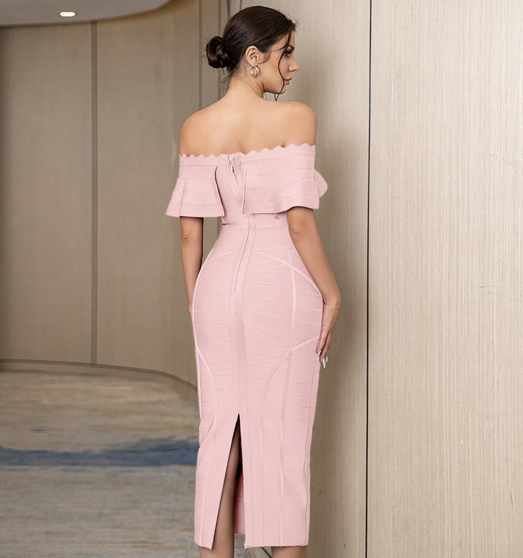  Ava Dress (Pastel Blush)、mySite、merchandisen