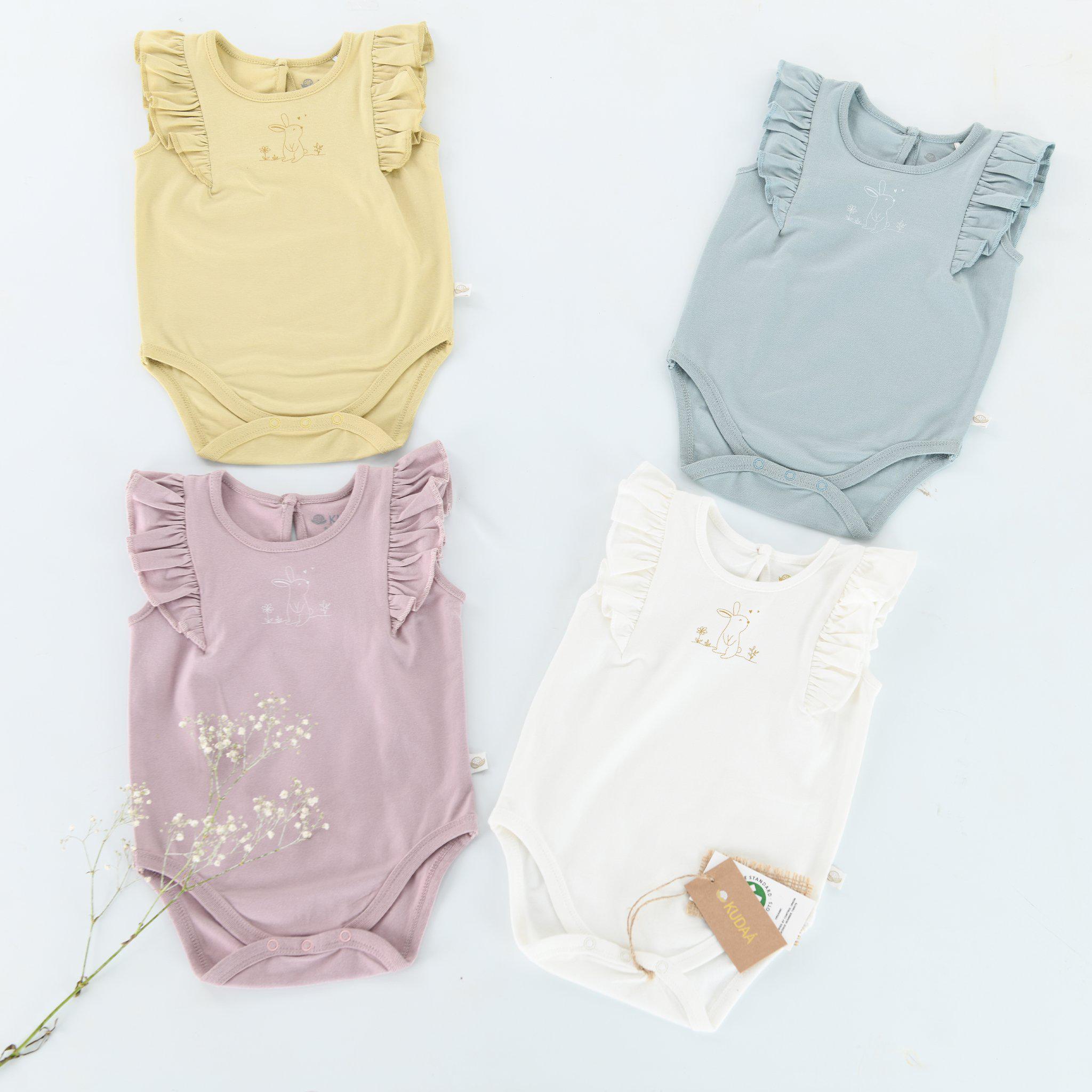 RETIRED - Organic Frilly Bunsuit - Bay Blue、mySite、g9winljtr