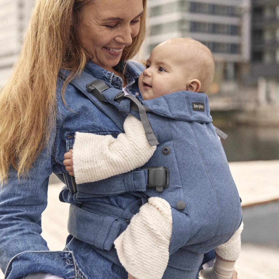  BabyBjorn Harmony Woven Melange - Blue、mySite、merchandisen