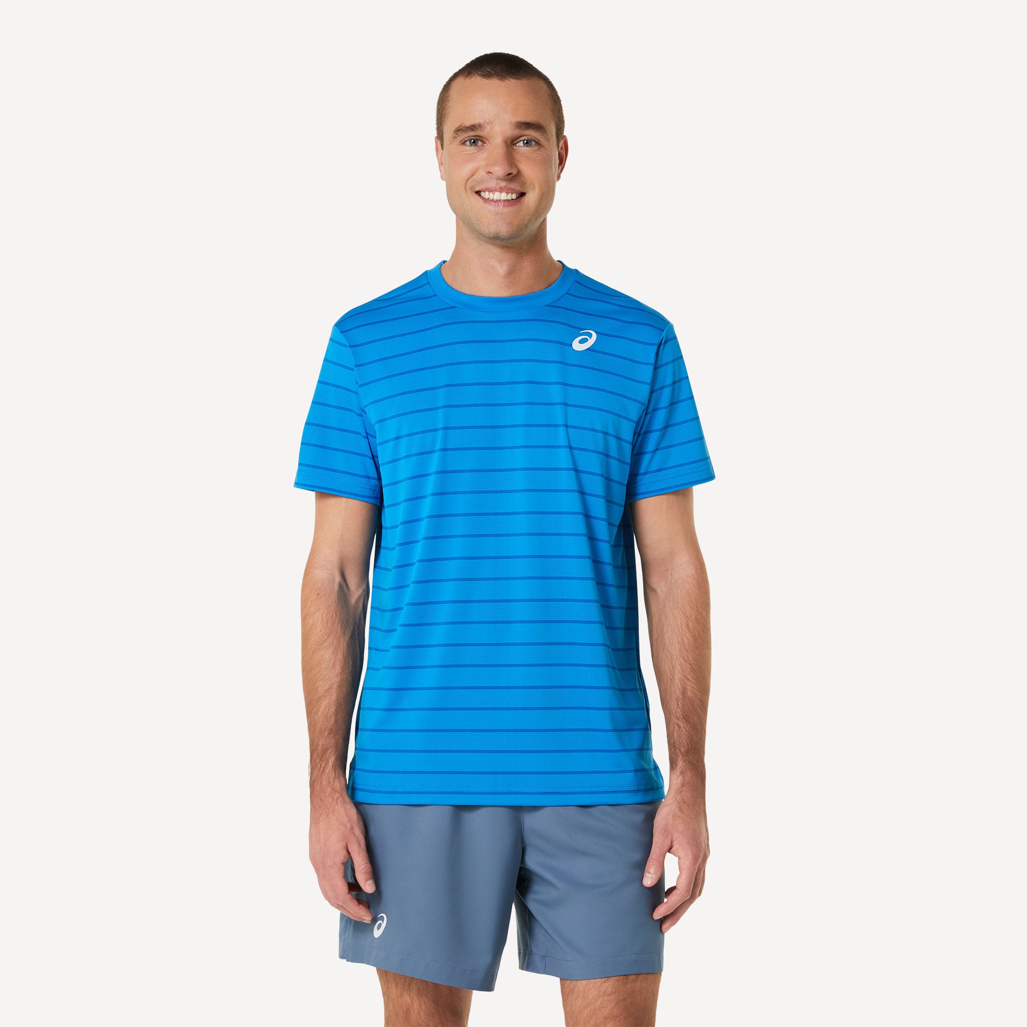 ASICS Court Men's Striped Tennis Shirt