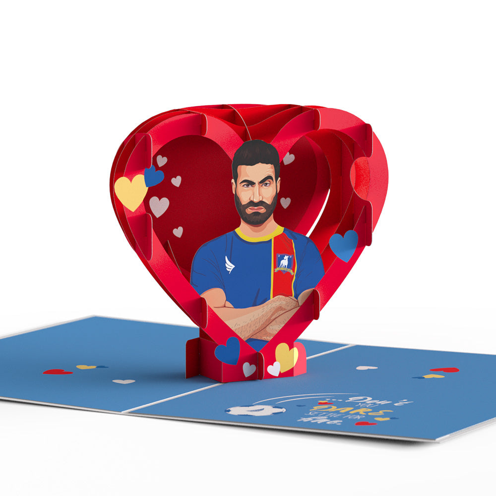 Ted Lasso Don't You Dare Settle For Fine Pop-Up Card、mySite、solidvoid