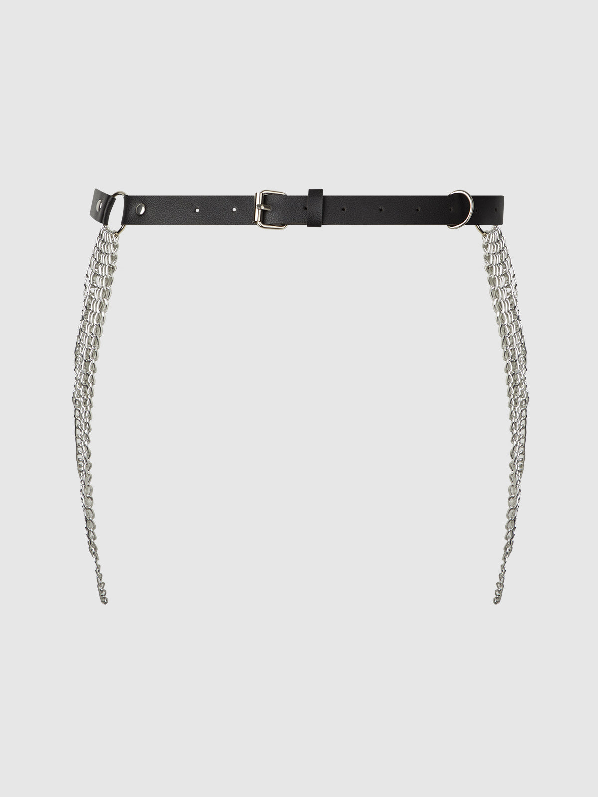 Ziggy Chain & Leather-Like Draped Garter、mySite、bengalsvssteelers