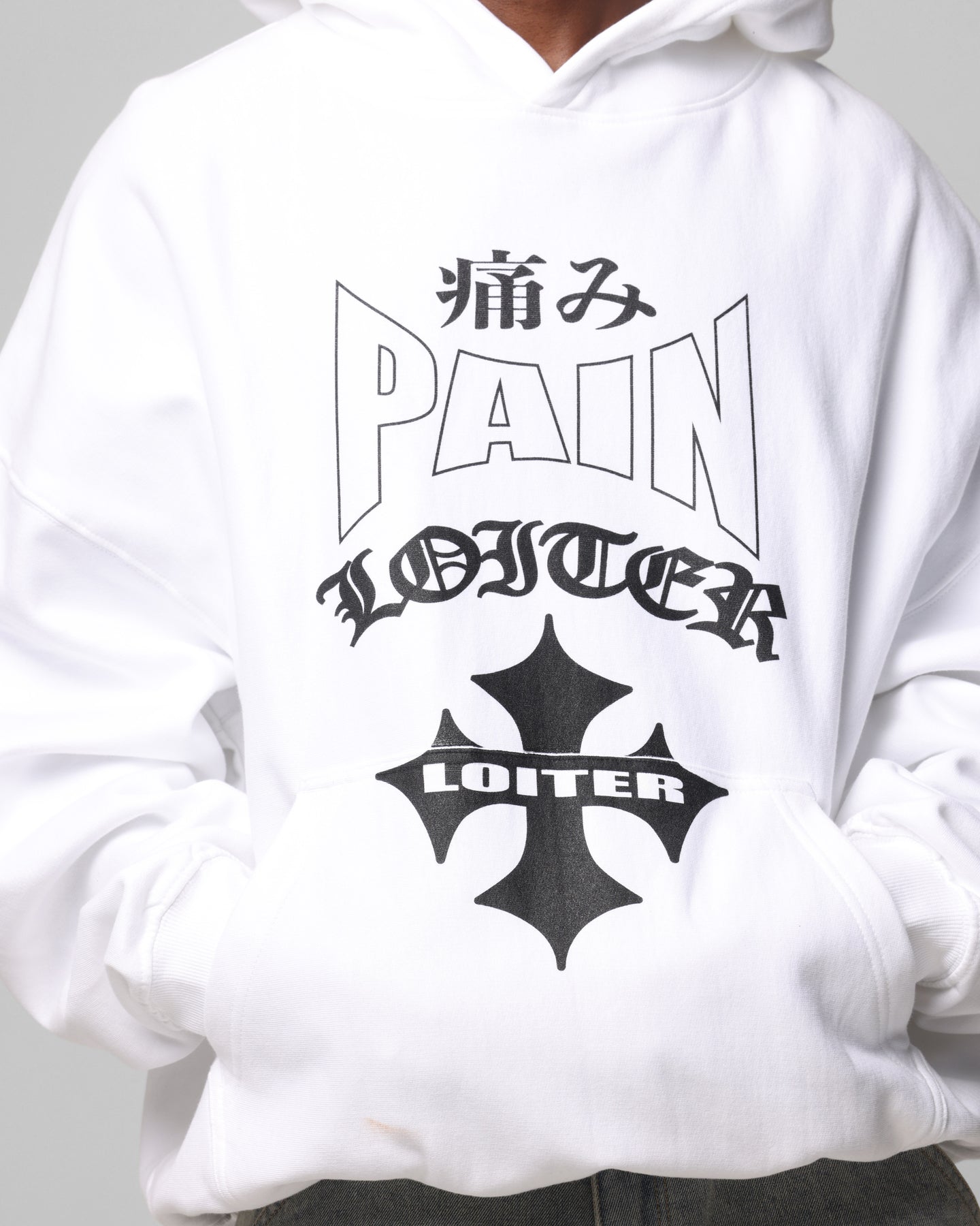 Loiter Ultimate Pain Hoodie White、mySite、zt4zffjzw