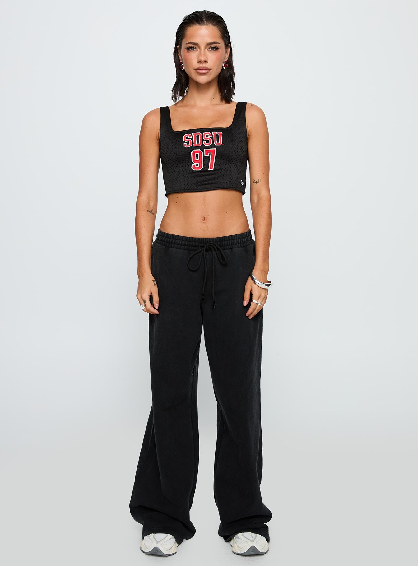 SDSU Jersey Corset Top Black、mySite、solidvoid