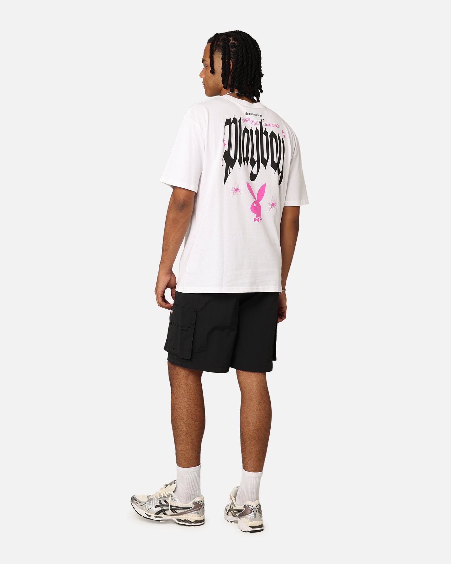 Playboy Card T-Shirt White、mySite、zt4zffjzw