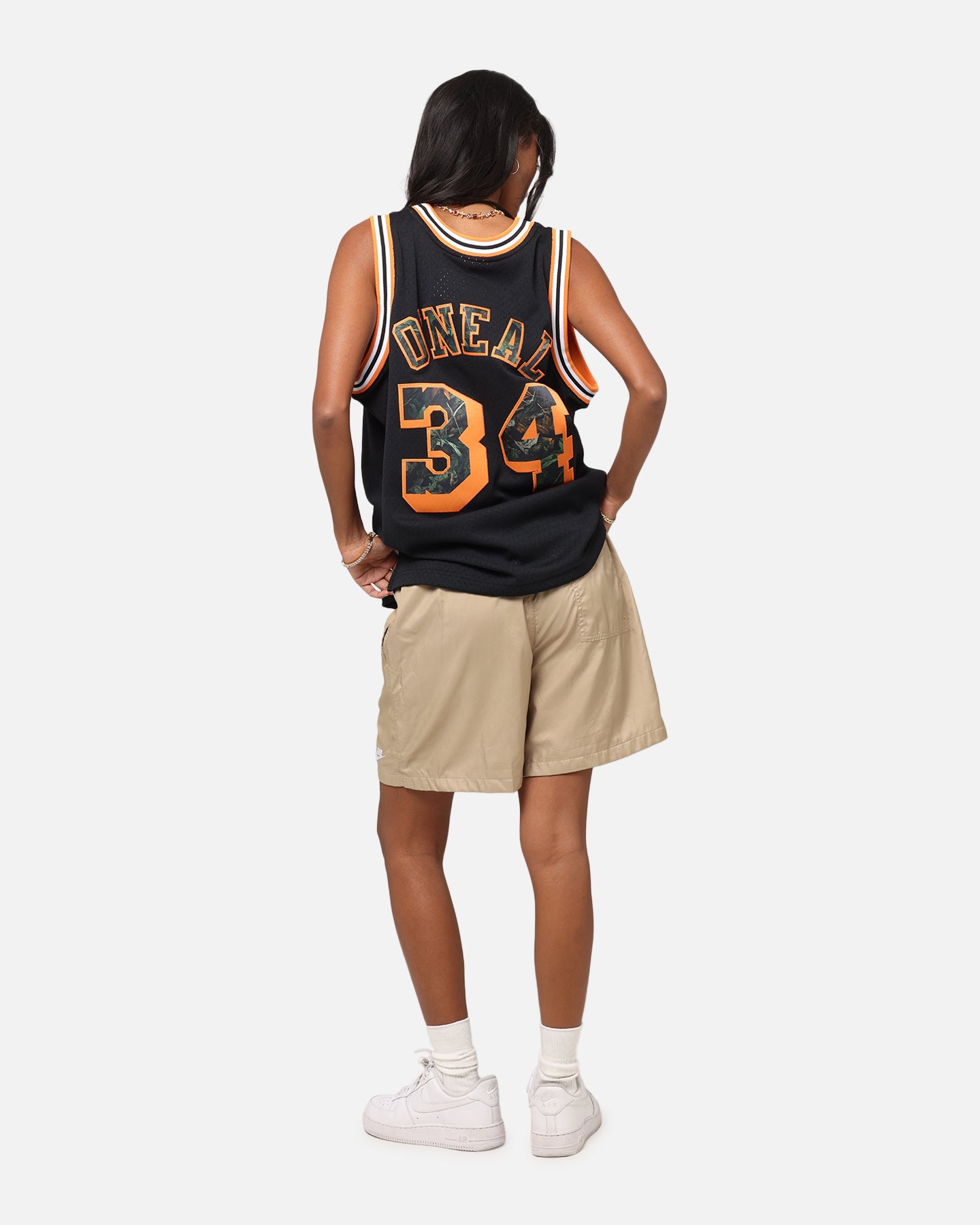 Mitchell & Ness Los Angeles Lakers Shaquille O'Neal 'Wilderness' 97 Swing Jersey Black、mySite、zt4zffjzw