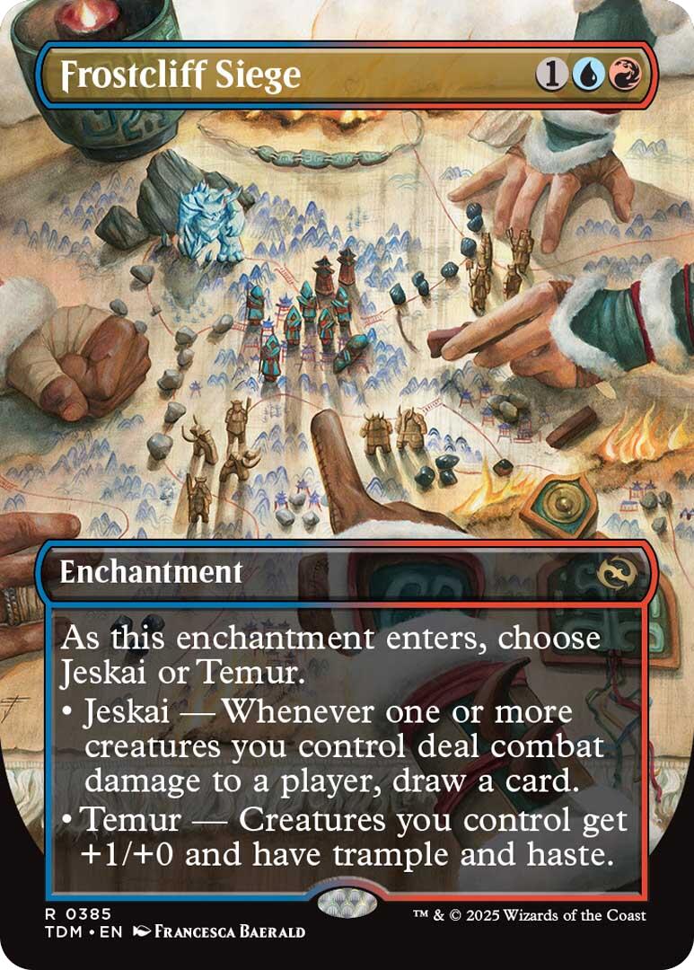 Frostcliff Siege (Borderless) Tarkir: Dragonstorm、mySite、waistdrama