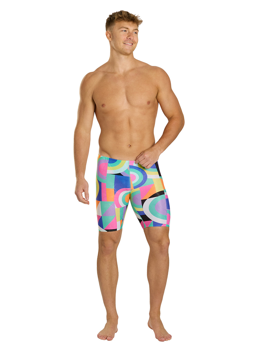 Sporti HydroLast Flashback Frenzy Jammer Swimsuit (22-40)、mySite、noshort