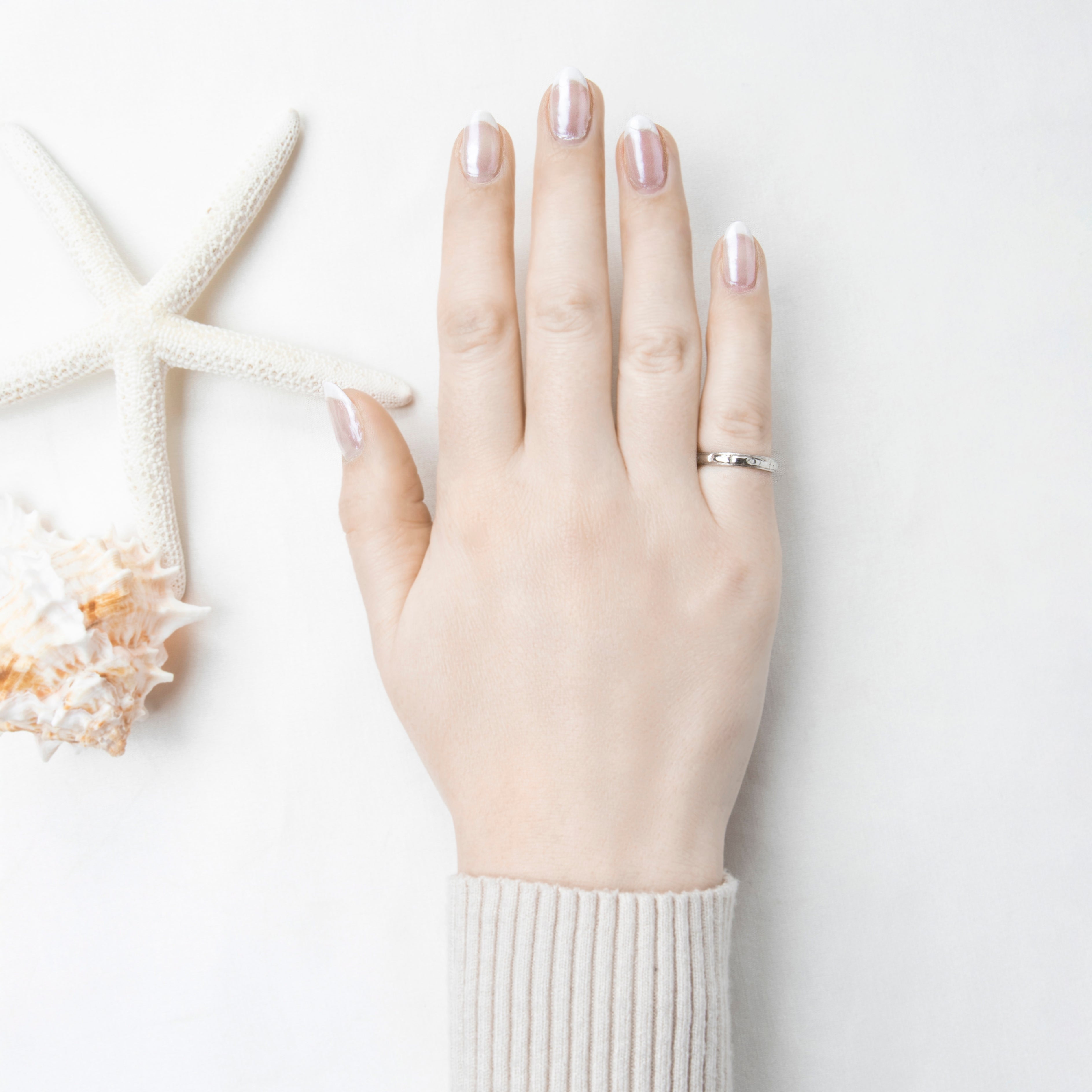 Antique Platinum Blossom Band Ring 5.50、mySite、hinf8tx79