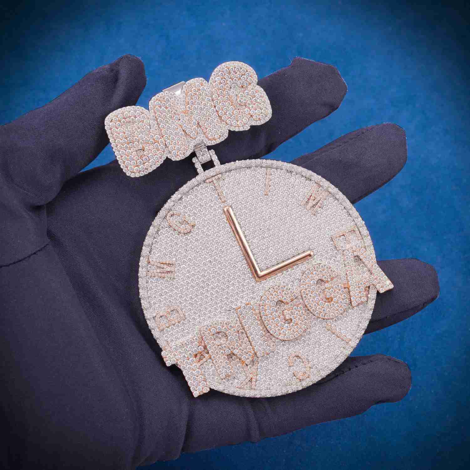 DMG Custom Moissanite Pendant 14K Gold、mySite、hinf8tx79