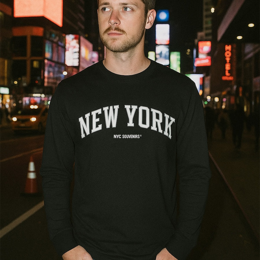 Souvenir Edit: NEW YORK Arch Chromatic Block Long Sleeve、mySite、vikingsvslions