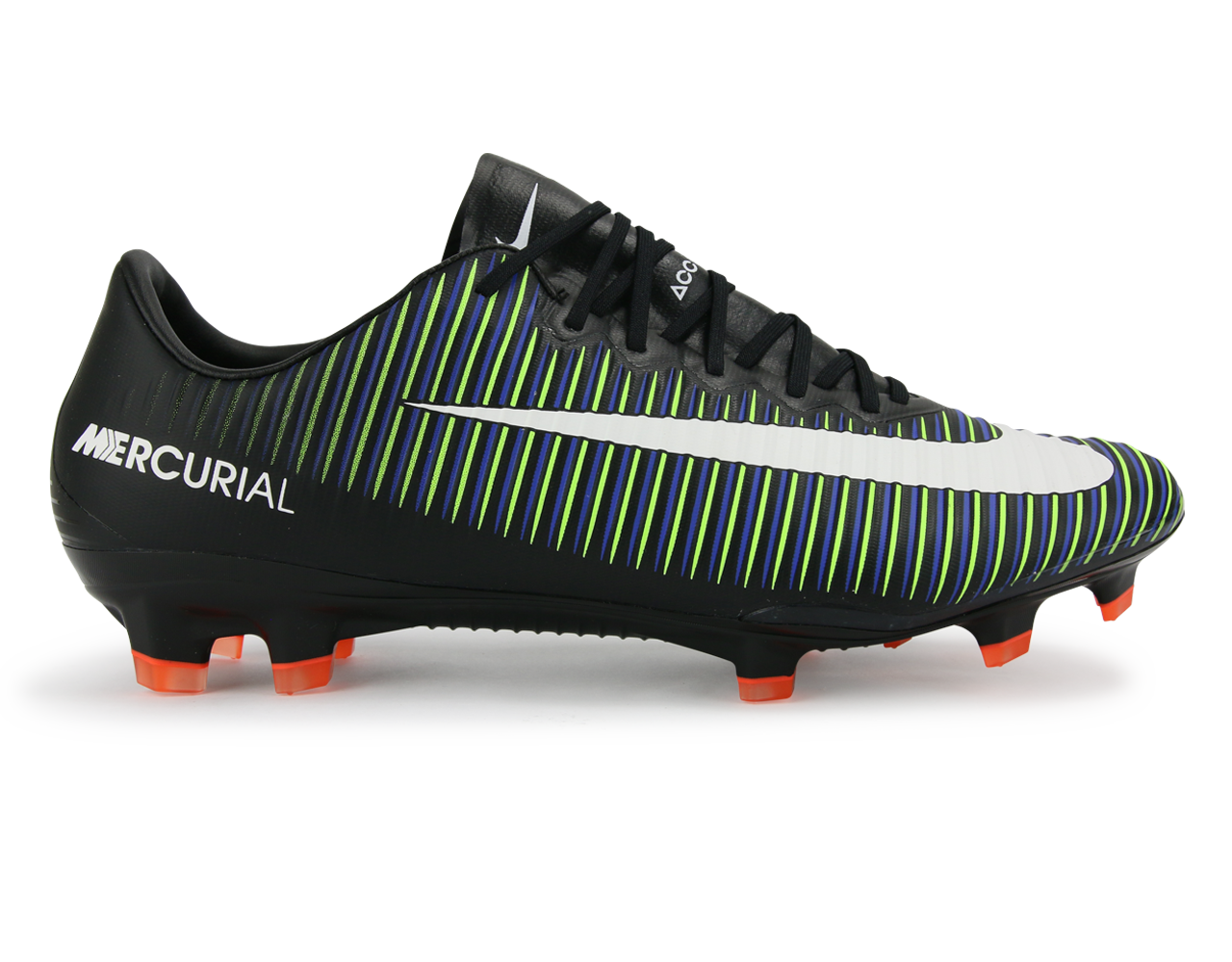 Nike Men's Mercurial Vapor XI FG Black/White/Electric Green、mySite、bottomscart