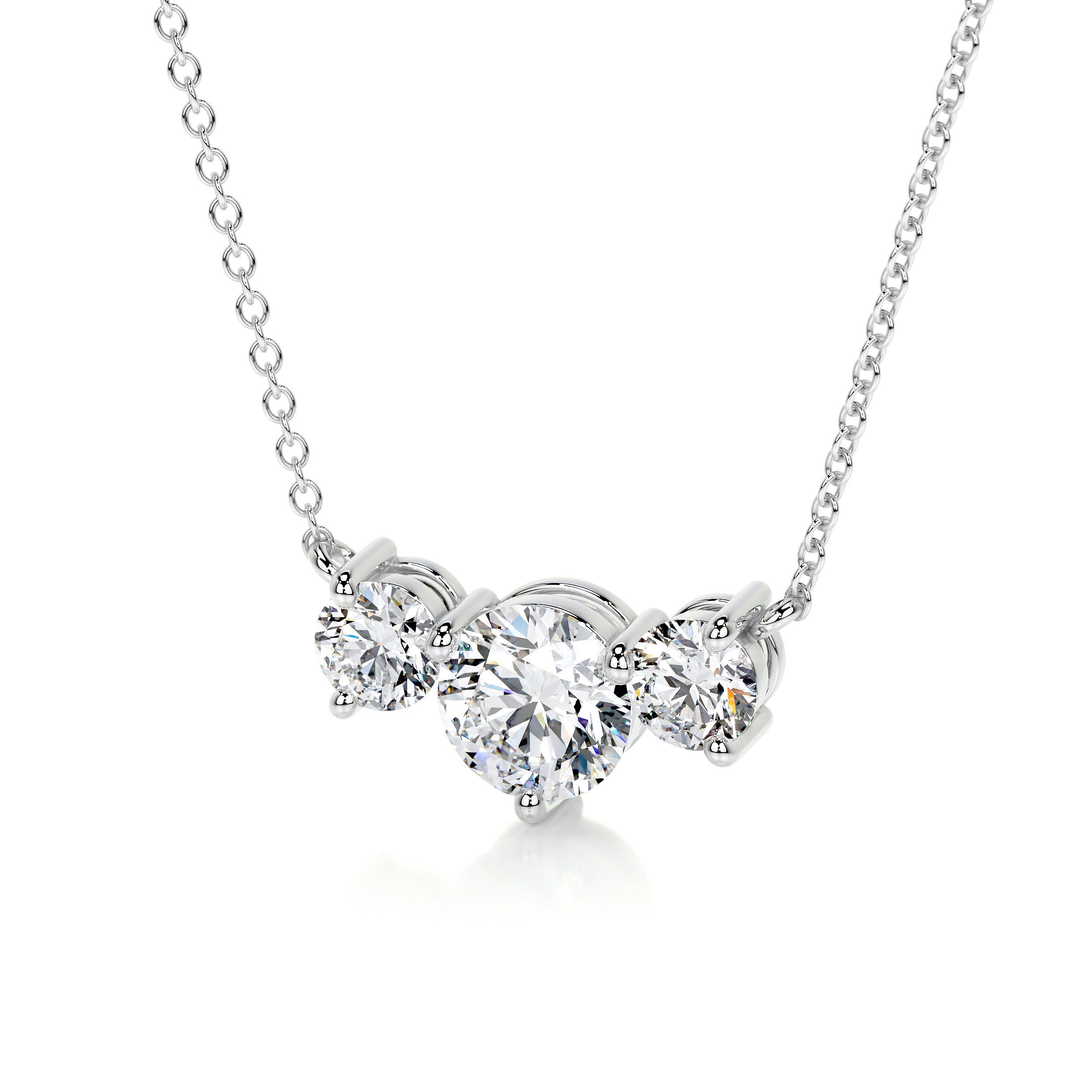Susan Lab Grown Diamond Pendant -18K White Gold、mySite、hinf8tx79