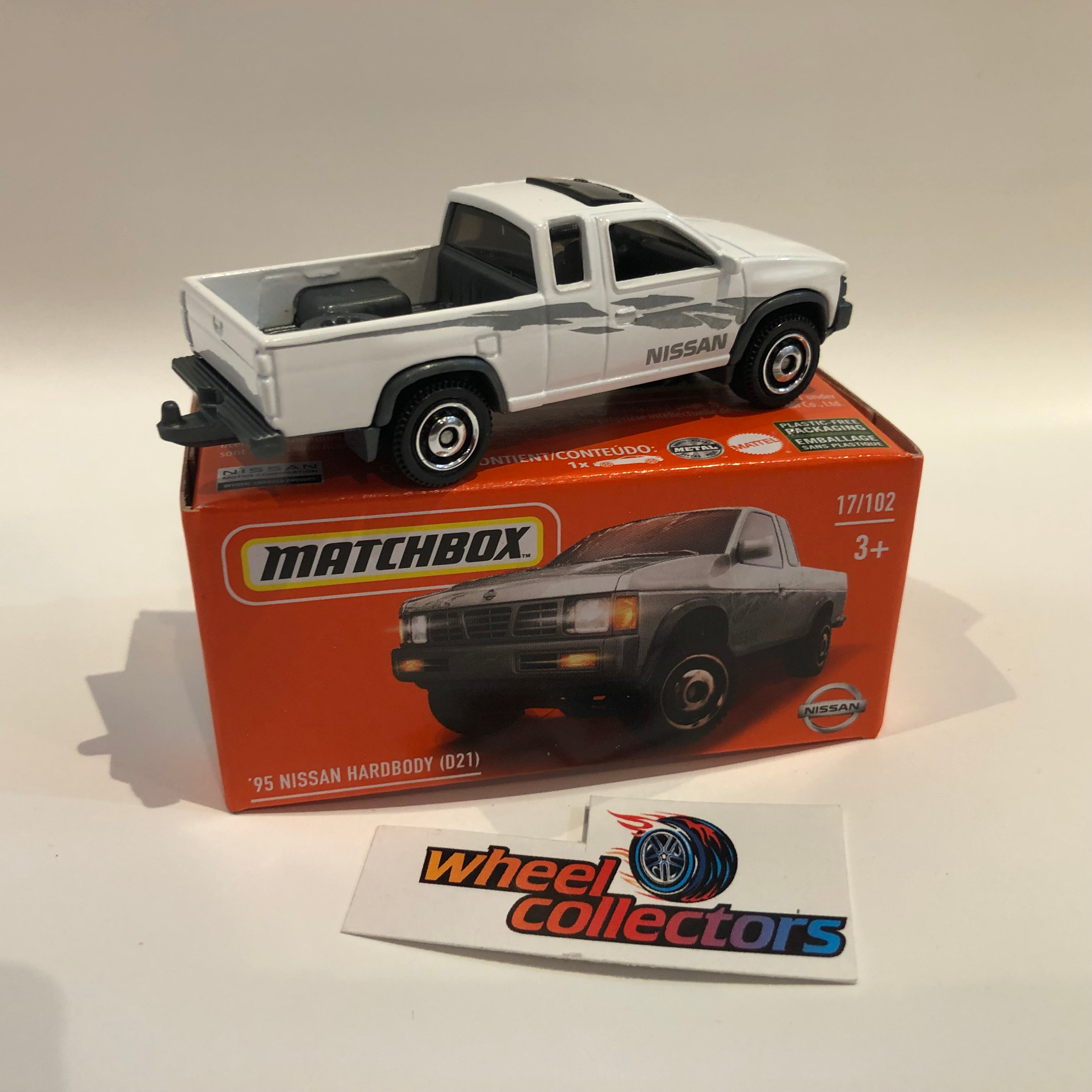 '95 Nissan Hardbody D21 * POWER GRABS 2022 Matchbox Case A Release、mySite、hgirdovlk