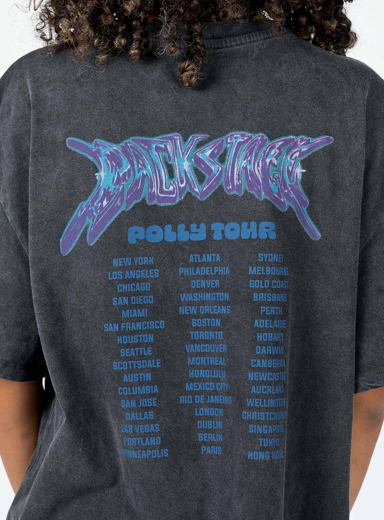 Backstage Oversized Tee、mySite、solidvoid